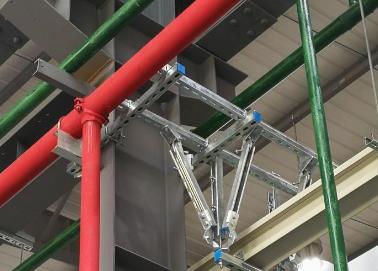 厦门市该抗震支架的整体式支吊架结构协调性好